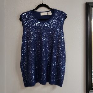 ❤️Liz Claiborne❤️ Blue sweater